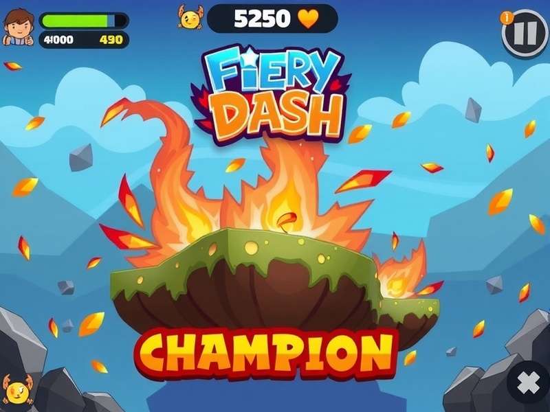 Fiery Dash Champion Gameplay